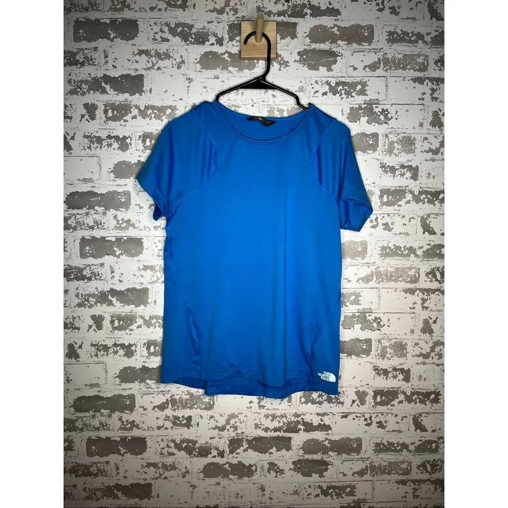 The north face | women blue short sleeve shirt - Picture 8 of 8
